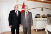EMNİYET MÜDÜRÜ BURAN'DAN, BAŞKAN DUMANDAĞ'A VEDA ZİYARETİ.
