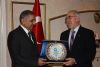 ELAZIĞ VALİSİ ÖMER FARUK KOÇAK VEDA ZİYARETLERİNE BORSADAN BAŞLADI.