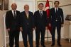 VALİ YARDIMCILARI GÖKER VE YILMAZ BAŞKAN DUMANDAĞ İLE BİR ARAYA GELDİLER.