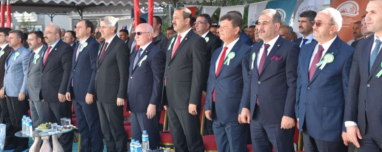 GIDA TARIM VE HAYVANCILIK FUARI'NIN AÇILIŞI GERÇEKLEŞTİRİLDİ.